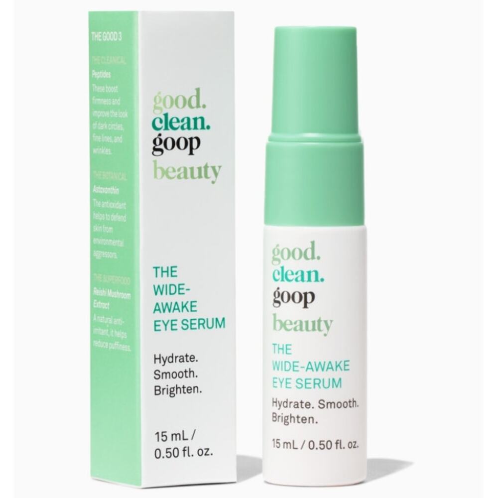 Good Clean Goop Beauty NEW Wide Awake Eye Serum βΒ Full Size 15ML